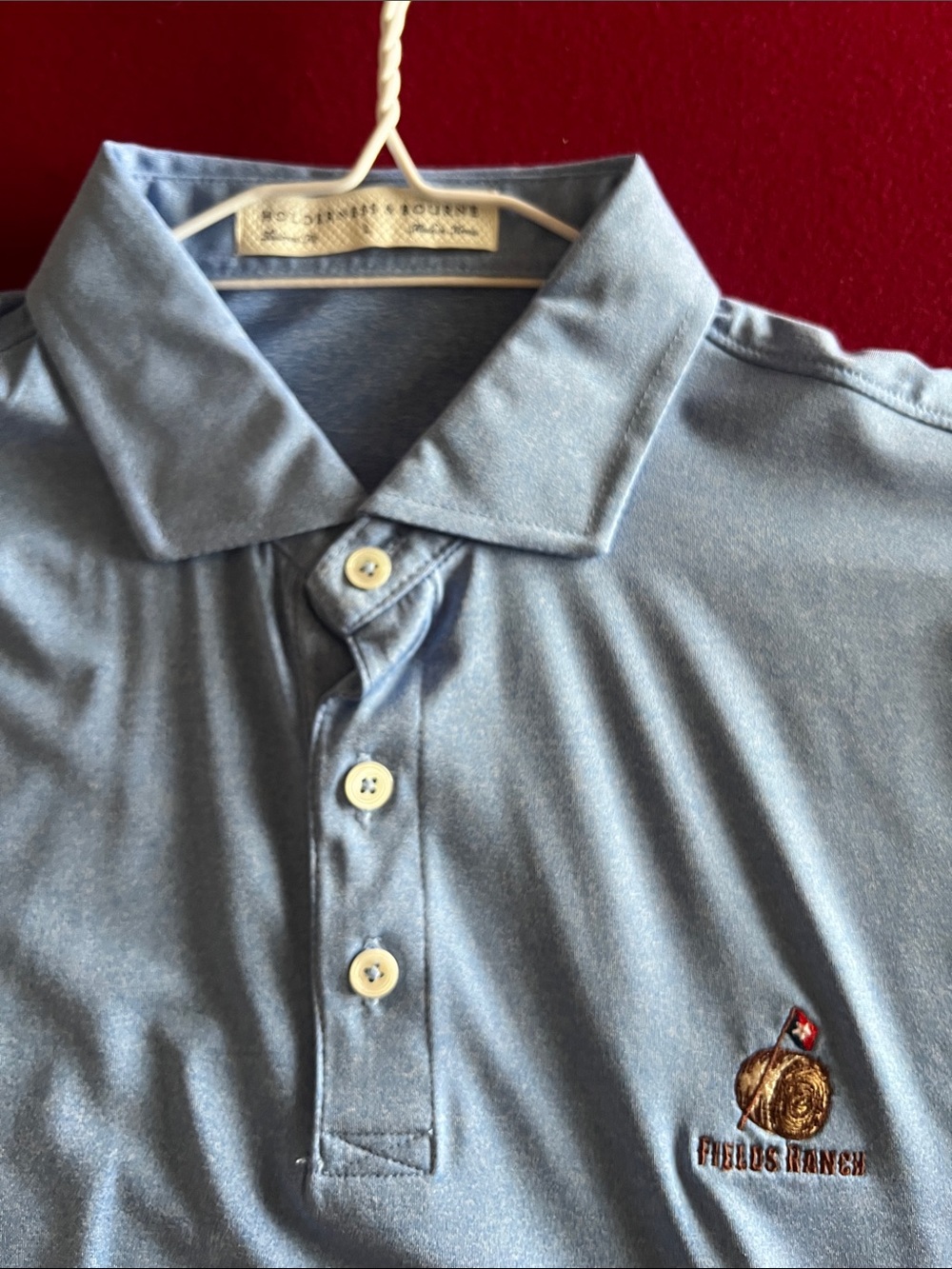 Pinehurst Ranch Men's Light Blue Polo Shirt